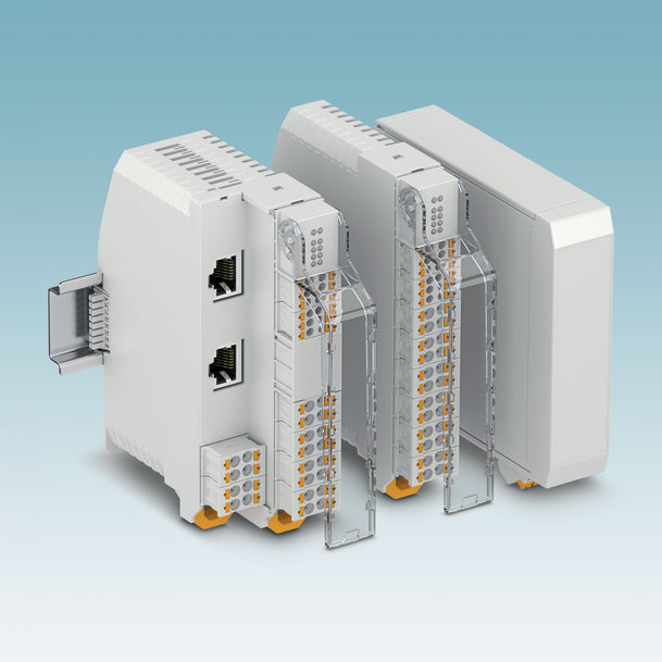 Electronics housings for complex I/O applications